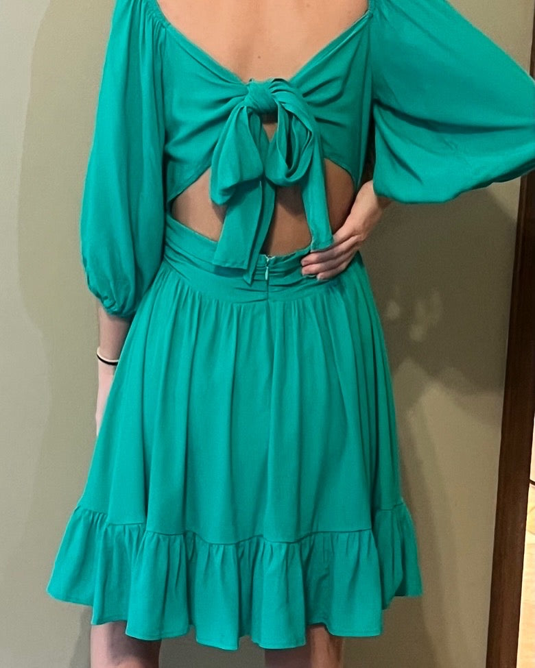 Puff Sleeve Dress