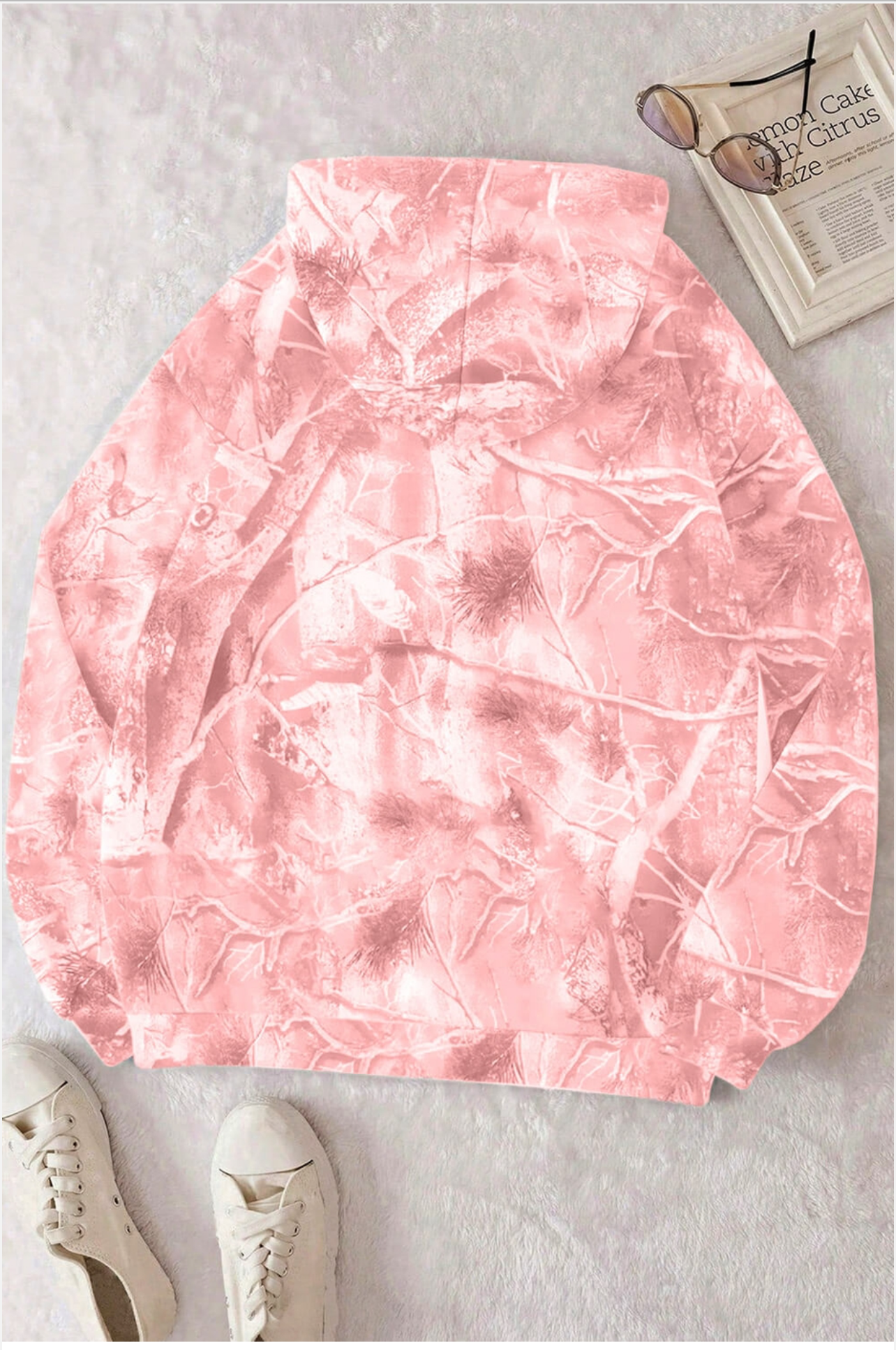 Pink Camo Hoodie