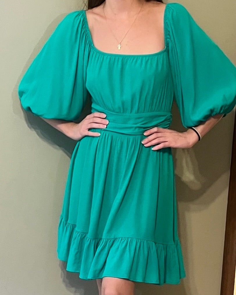 Puff Sleeve Dress