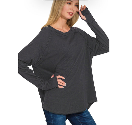 Long sleeve Thumbhole Shirt