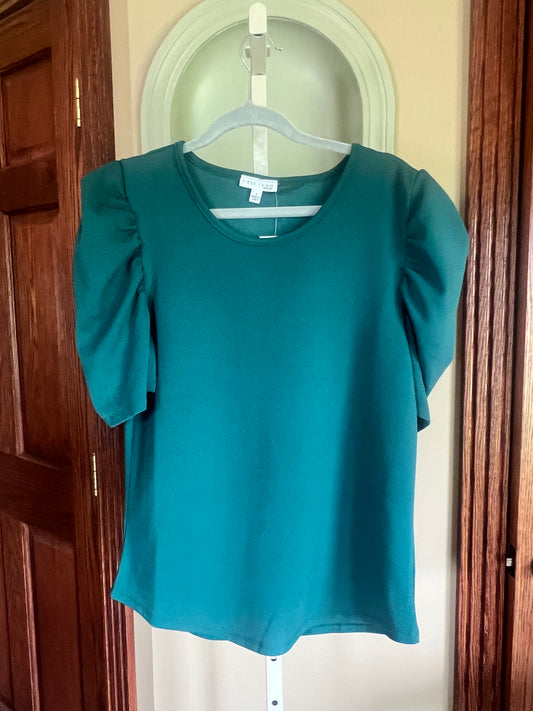 Puff sleeve top